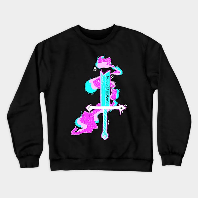 Etheric Blade Crewneck Sweatshirt by SecretHearth